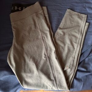 Under Armour women’s compression Heat Gear grey leggings size XL